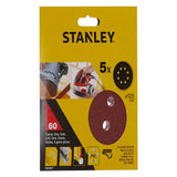 STANLEY DISCO IN CARTA ABRASIVA PER LEVIGATRICI ROTO ORBITALI