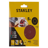 STANLEY DISCO IN CARTA ABRASIVA PER LEVIGATRICI ROTO ORBITALI