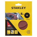 STANLEY DISCO IN CARTA ABRASIVA PER SMERIGLIATRICI