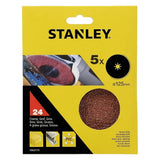 STANLEY DISCO IN CARTA ABRASIVA PER SMERIGLIATRICI