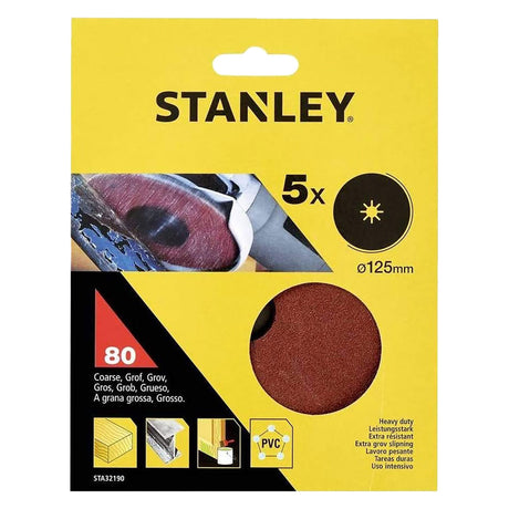 STANLEY DISCO IN CARTA ABRASIVA PER SMERIGLIATRICI