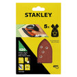 STANLEY FOGLIO IN CARTA ABRASIVA A DELTA PER LEVIGATRICI T