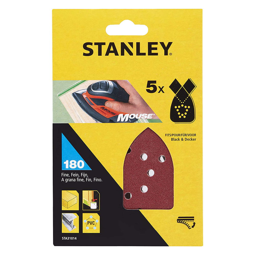 STANLEY FOGLIO IN CARTA ABRASIVA A DELTA PER LEVIGATRICI T