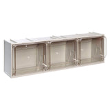 MOBIL PLASTIC CASSETTIERA MODULARE COMPONIBILE 'CRYSTAL BOX'
