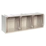 MOBIL PLASTIC CASSETTIERA MODULARE COMPONIBILE 'CRYSTAL BOX'