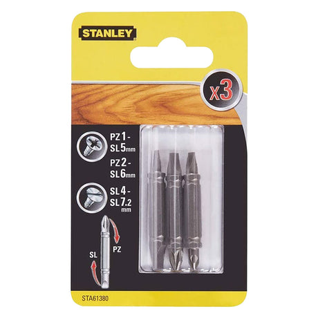 STANLEY INSERTI PER AVVITATORI DOPPIA FUNZIONE IN SET