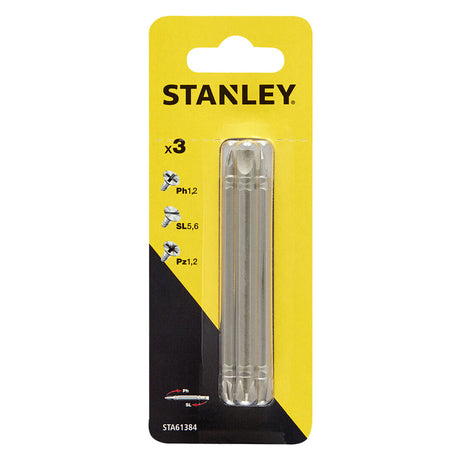 STANLEY INSERTI PER AVVITATORI DOPPIA FUNZIONE IN SET