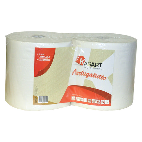 KASART BOBINA CARTA 'ASCIUGATUTTO 800' kg 1,5 a rotolo circa (prezzo singolo rotolo)