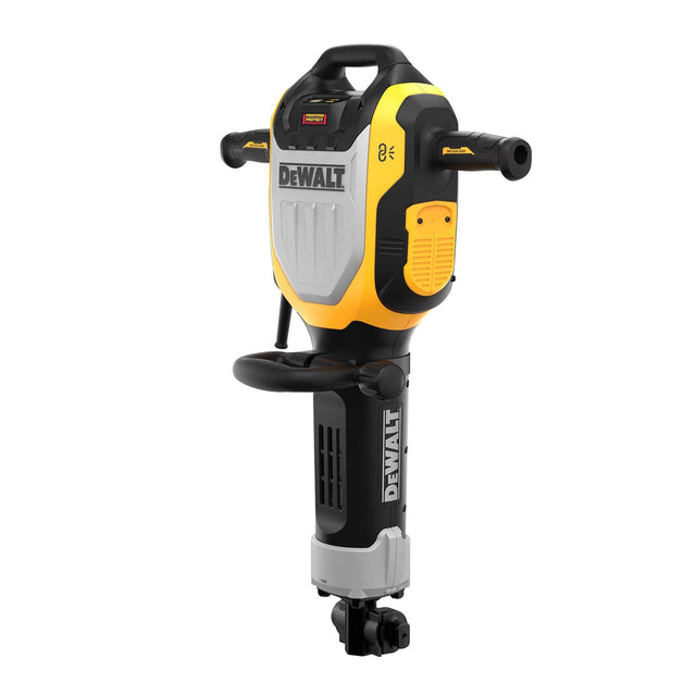 DeWALT D25966-QS - Martello Demolitore Exe 28mm, 1800W, MOTORE BRUSHLESS, energia del colpo 41.0J (EPTA 05/2009), Peso 18.8Kg. DOTAZIONE: impugnatura laterale antivibrazione. DeWALT