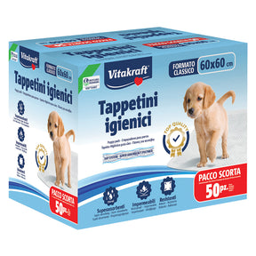 VITAKRAFT TAPPETINO IGIENICO PER CANE E GATTO cm 60 x 60