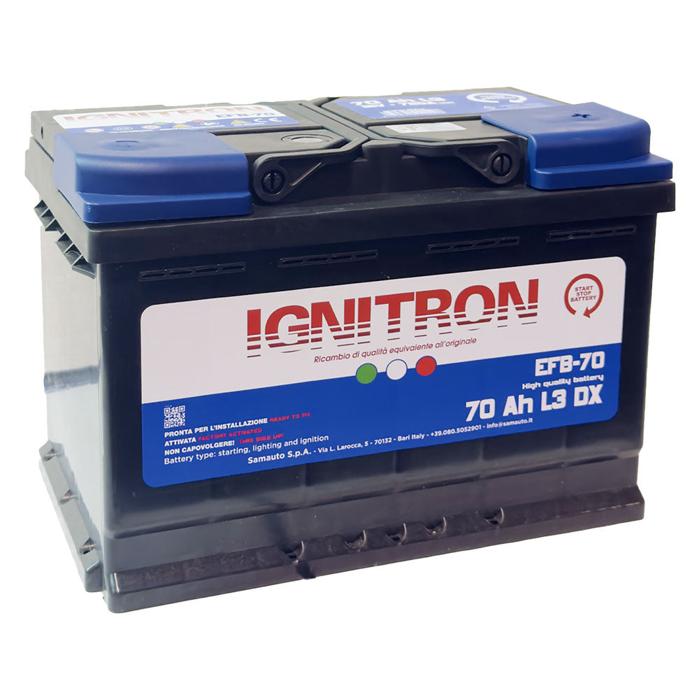 IGNITRON BATTERIA PER AUTO START & STOP 'IGNITRON EFB'