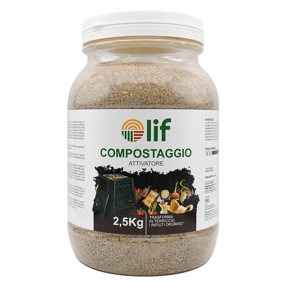 LIF ATTIVATORE PER COMPOSTAGGIO