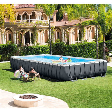 INTEX PISCINA CON TELAIO 'LINEA ULTRA FRAME XTR' cm 975 x 488 x 132 - lt.54368