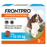 FRONTLINE COMPRESSE ANTIPARASSITARIE MASTICABILI 'FRONTPRO'