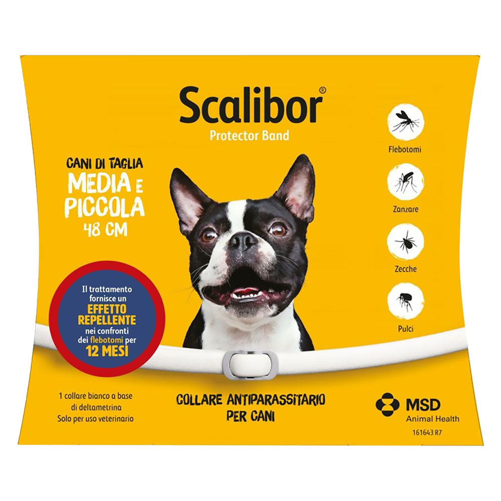 SCALIBOR COLLARE ANTIPARASSITARIO PER CANI 'SCALIBOR'