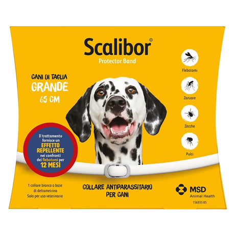 SCALIBOR COLLARE ANTIPARASSITARIO PER CANI 'SCALIBOR'