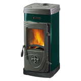 NORDICA EXTRAFLAME STUFA PANORAMICA A LEGNA 'SUPER JUNIOR'