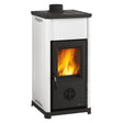 La Nordica Extraflame STUFA A LEGNA 'TEA' 6,6 kW - colore bianco