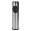 POSACENERE GETTACARTE corpo spazzolato - Ø15 x h.57 cm