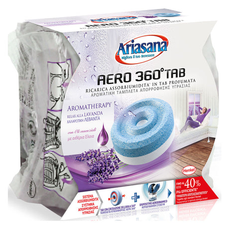 ARIASANA RICARICA ASSORBIUMIDITA' 'ARIASANA AERO 360° TAB'