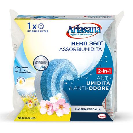 ARIASANA RICARICA ASSORBIUMIDITA' 'ARIASANA AERO 360° TAB'