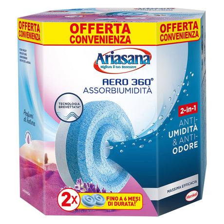 ARIASANA RICARICA ASSORBIUMIDITA' 'ARIASANA AERO 360° BIPAC
