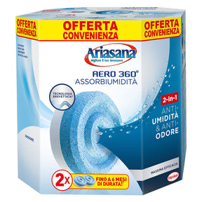ARIASANA RICARICA ASSORBIUMIDITA' 'ARIASANA AERO 360° BIPAC