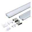VTAC PROFILO CANALINA IN ALLUMINIO PER STRIP LED