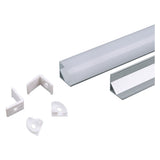 VTAC PROFILO CANALINA IN ALLUMINIO PER STRIP LED