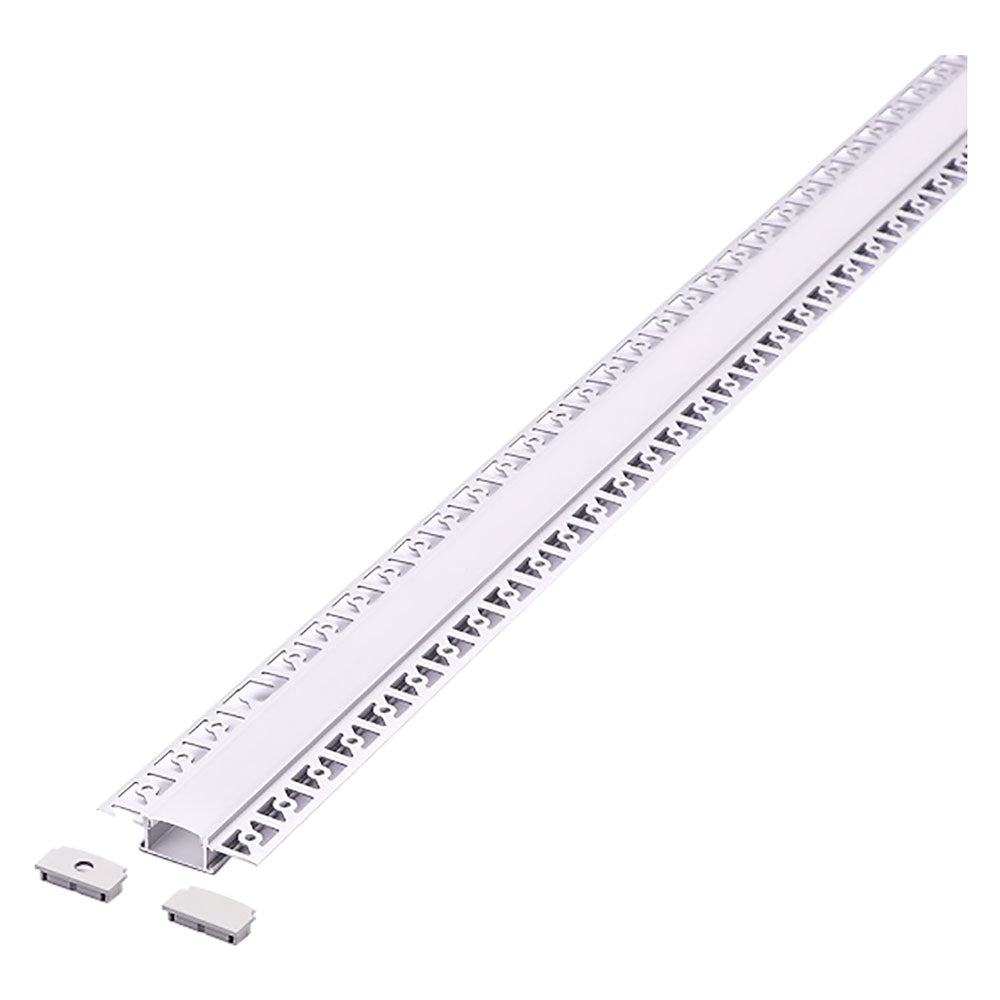 VTAC PROFILO CANALINA IN ALLUMINIO PER STRIP LED