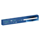 VTAC PLAFONIERA TUBO LED PRISMATICA