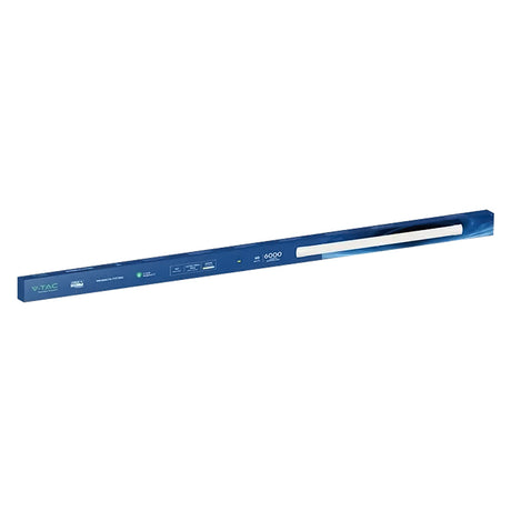 VTAC PLAFONIERA TUBO LED PRISMATICA