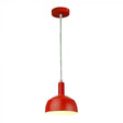 VTAC LAMPADARIO PARALUME ALLUMINIO rosso