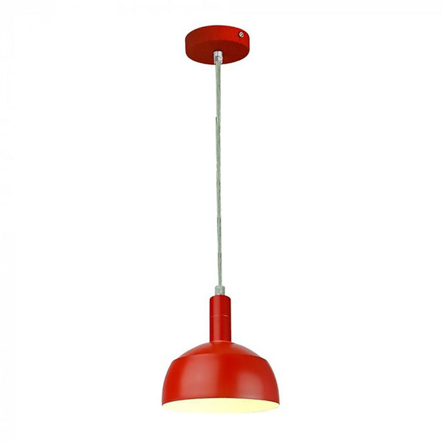 VTAC LAMPADARIO PARALUME ALLUMINIO rosso