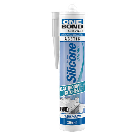 ONEBOND SILICONE ACETICO PER SANITARI