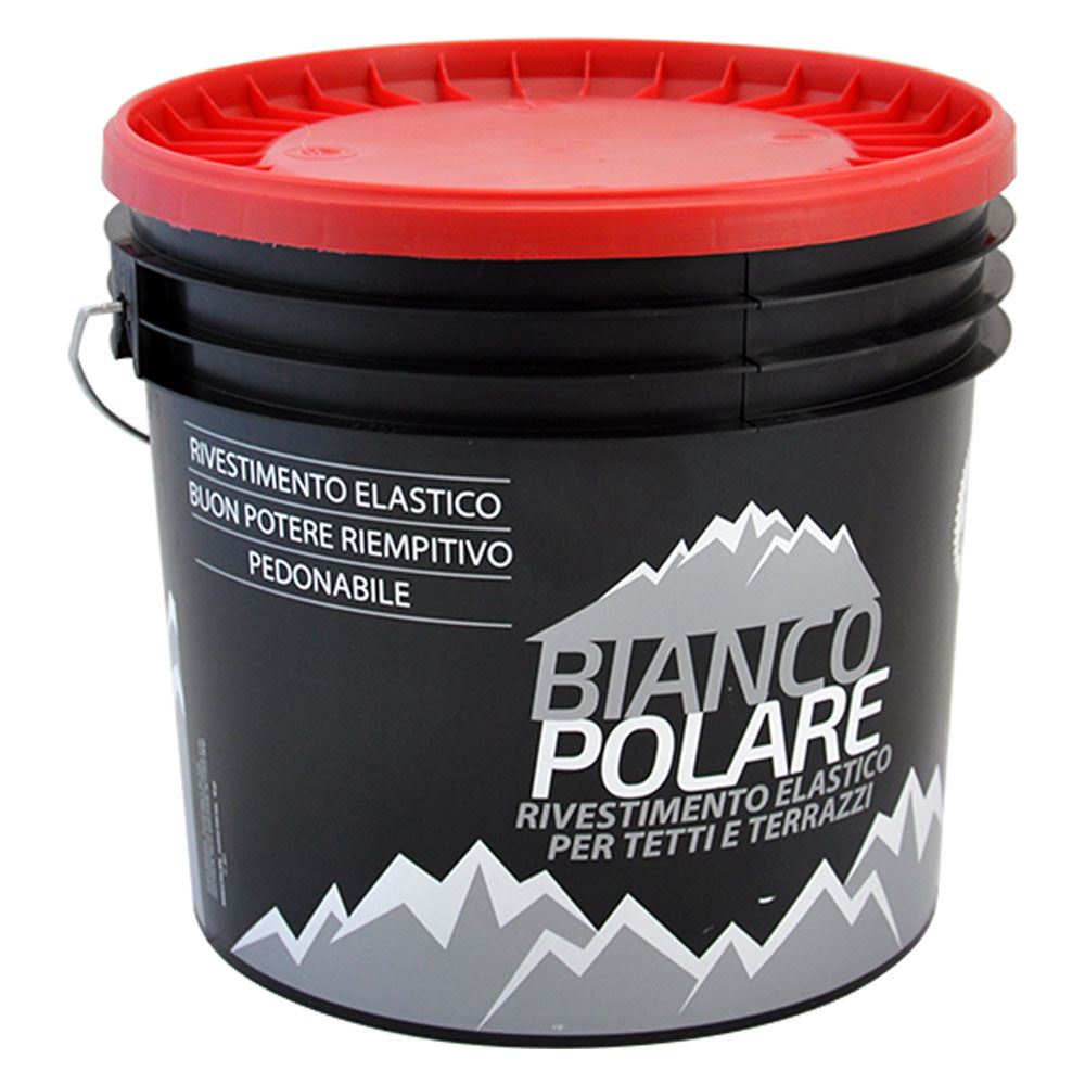 BIANCO POLARE VERNICE ACRILICA PER TETTI
