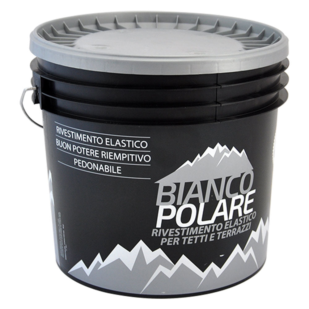 BIANCO POLARE VERNICE ACRILICA PER TETTI