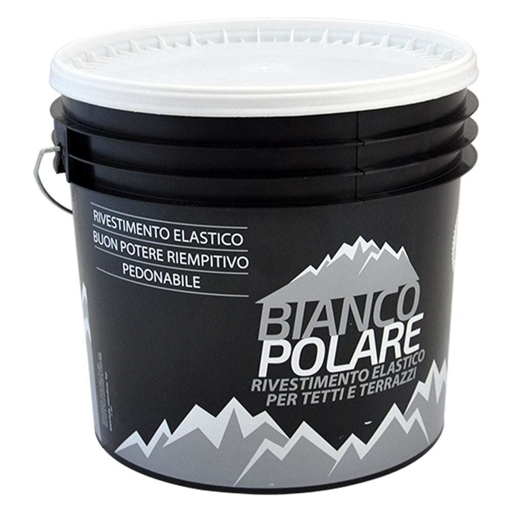 BIANCO POLARE VERNICE ACRILICA PER TETTI