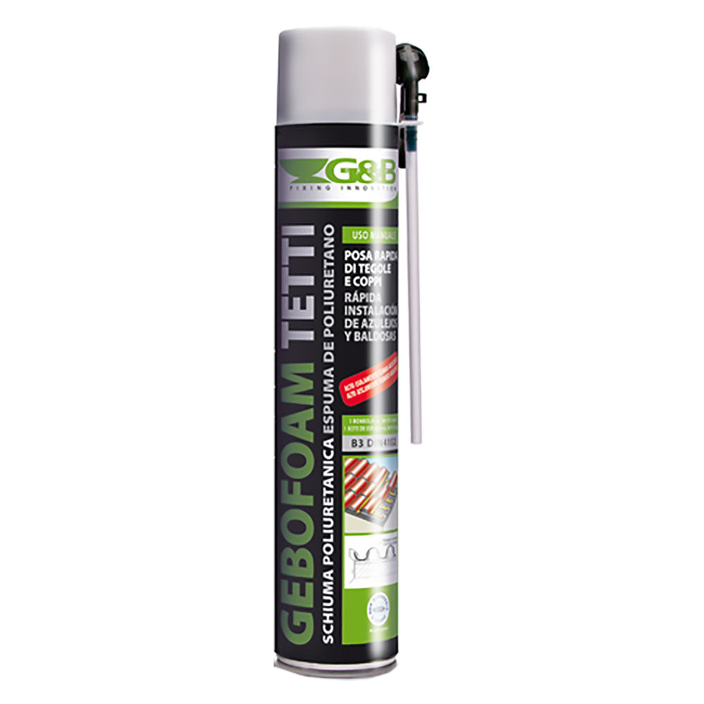 G&B SCHIUMA POLIURETANICA TEGOLE E COPPI 'GEBOFOAM'