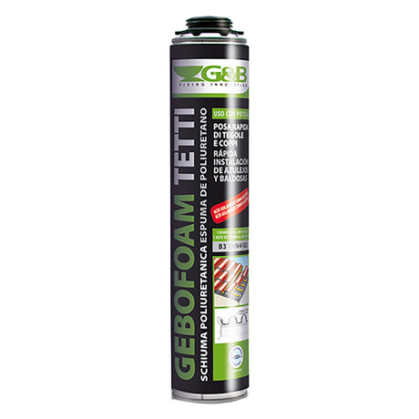 G&B SCHIUMA POLIURETANICA TEGOLE E COPPI 'GEBOFOAM'