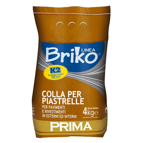 K2 COLLANTE IN POLVERE PER PIASTRELLE 'BRIKO K2'