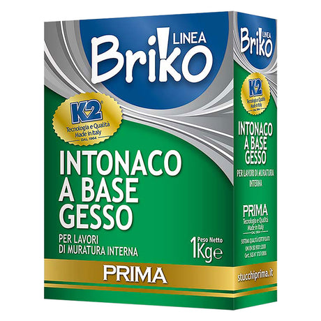 K2 INTONACO BASE GESSO 'BRIKO K2'