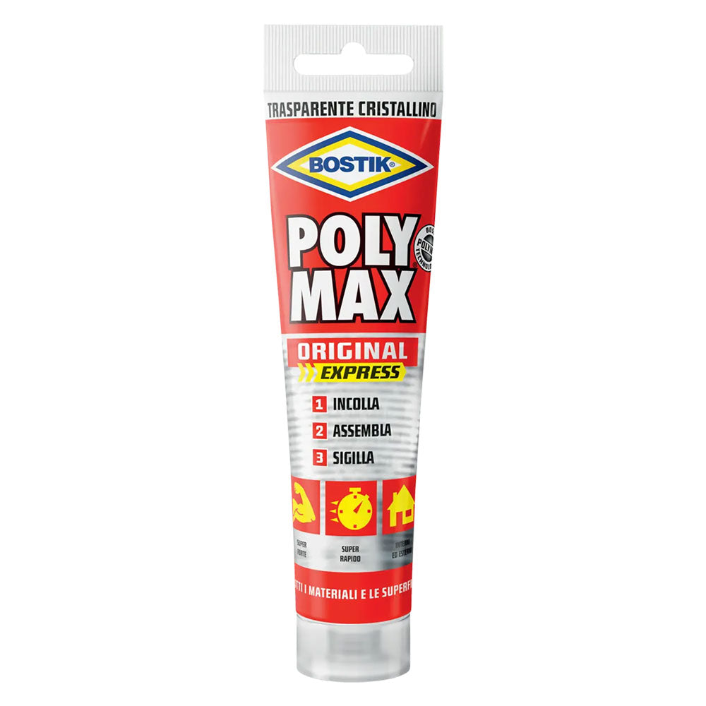 BOSTIK ADESIVO SIGILLANTE UNIVERSALE 'POLY MAX' CRISTAL