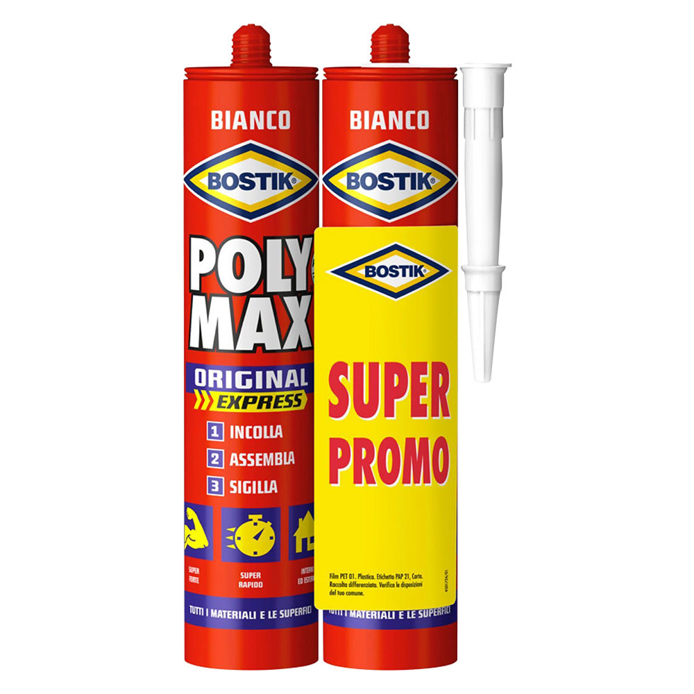 BOSTIK ADESIVO SIGILLANTE UNIVERSALE 'POLY MAX' ORIGINAL