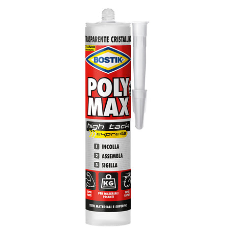 BOSTIK ADESIVO SIGILLANTE UNIVERSALE 'POLY MAX' HTE
