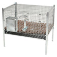 MG GABBIE GABBIA CONIGLIO MASCHIO cm 73 x 50 x h.80