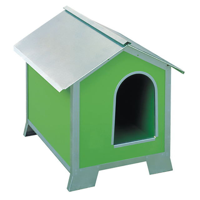 NOVITAL CUCCIA CON TETTO ZINCATO 'POLAR' cm 56 x 76 x H 77
