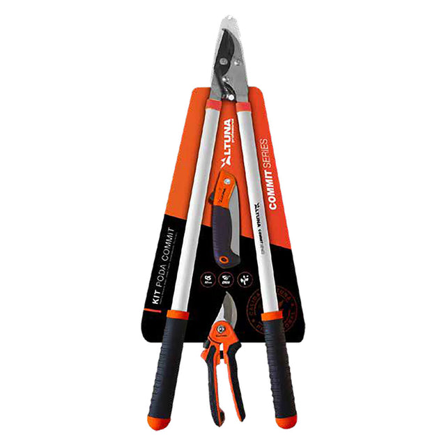 ALTUNA TRONCARAMI A BY-PASS CON FORBICI E SEGHETTO 'KIT1' set 3 pezzi