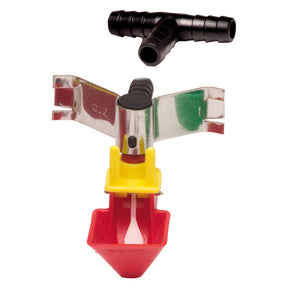 ABBEVERATOIO AUTOMATICO PER PULCINI applicabile alle gabbie