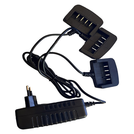 VOLPI CARICA BATTERIA A 3 VIE 2.5 Ah - 21,6 W